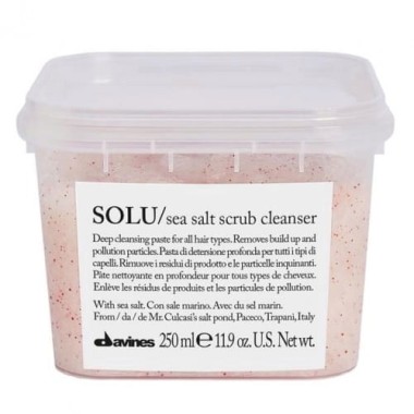 Davines SOLU sea salt scrub cleanser  250 ml