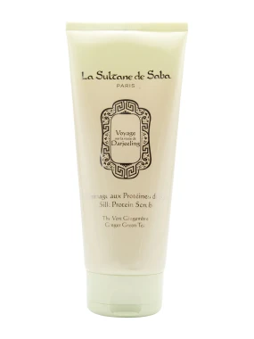 La Sultane de Saba Jedwabny Peeling Zielona Herbata Imbirowa 